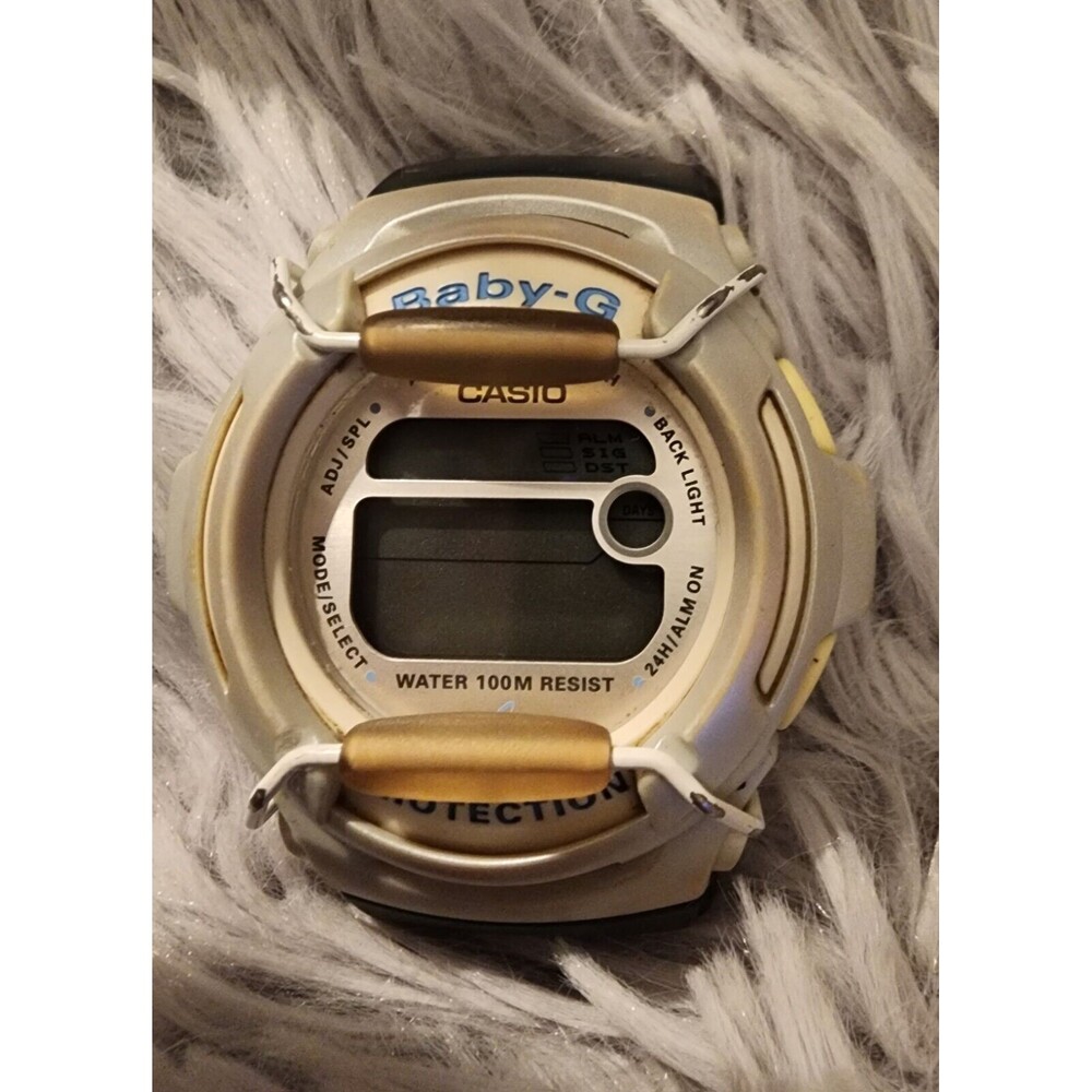 Rare Vintage Casio BabyG Protection Digital Watch BG-153 Face Only Vguc
